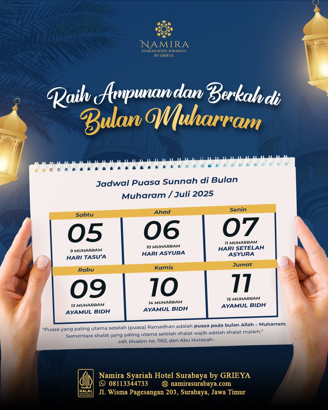 Puasa Sunnah di Bulan Muharram